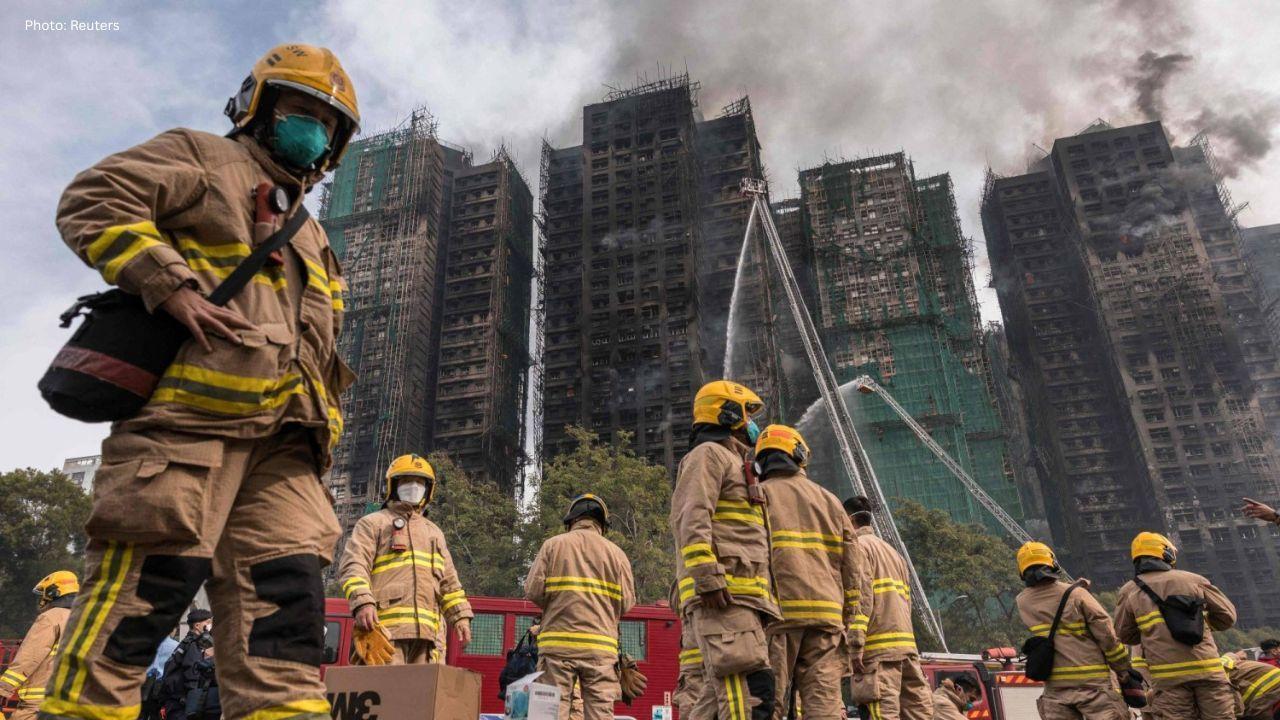 Tragic Fire in Hong Kong Claims 55 Lives; Construction Firm Investigated