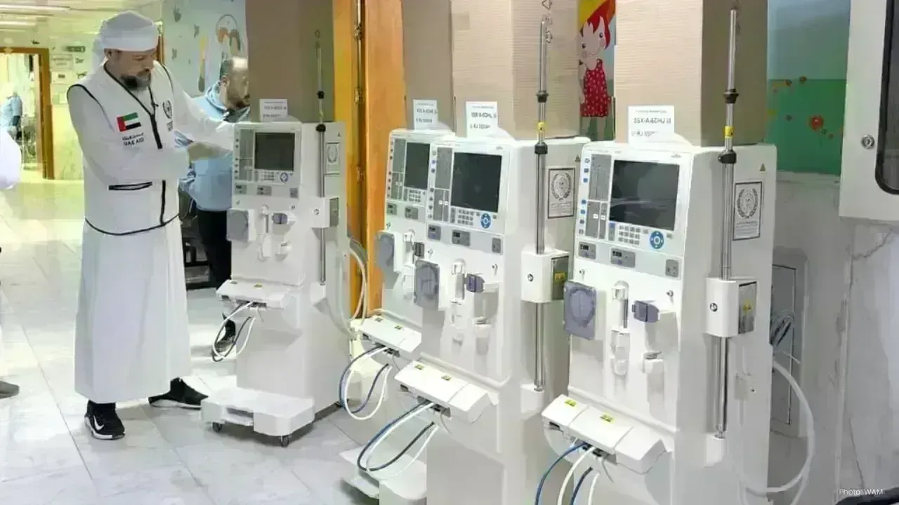 UAE Charity Enhances Dialysis Services in Syria with 50 Machines