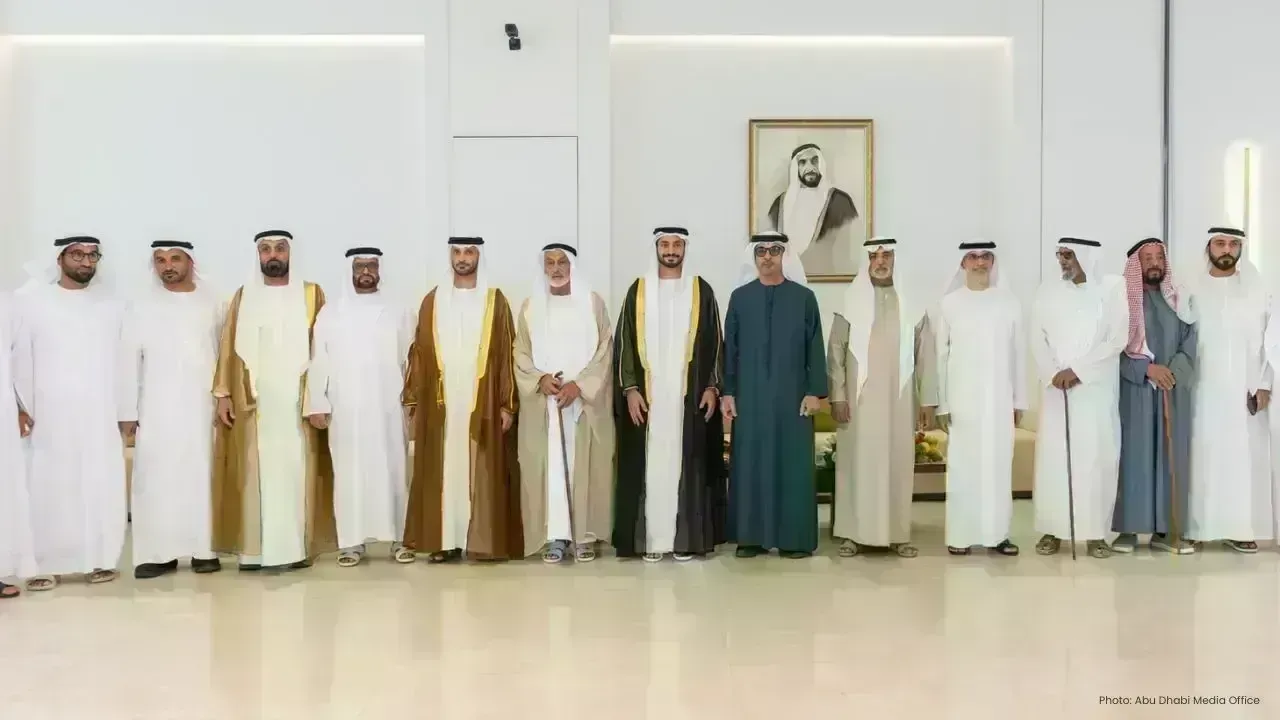 UAE Leaders Gather to Celebrate Naval Commander's Son's Wedding in Abu Dhabi