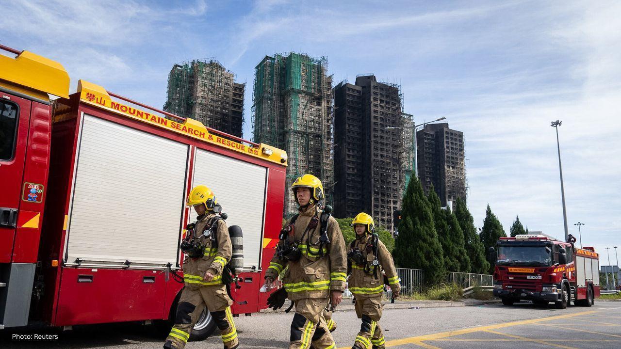 Tragic Fire in Hong Kong Tower Claims 128 Lives as Families Grieve
