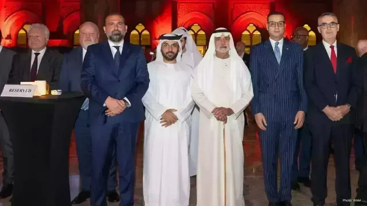 Sheikh Nahyan Joins Albania's National Day Celebration in Abu Dhabi