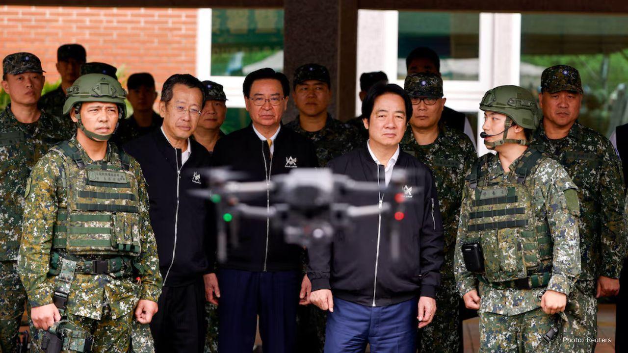 Taiwan's President Lai Asserts Firmness on National Security Amidst Escalating Chinese Threats