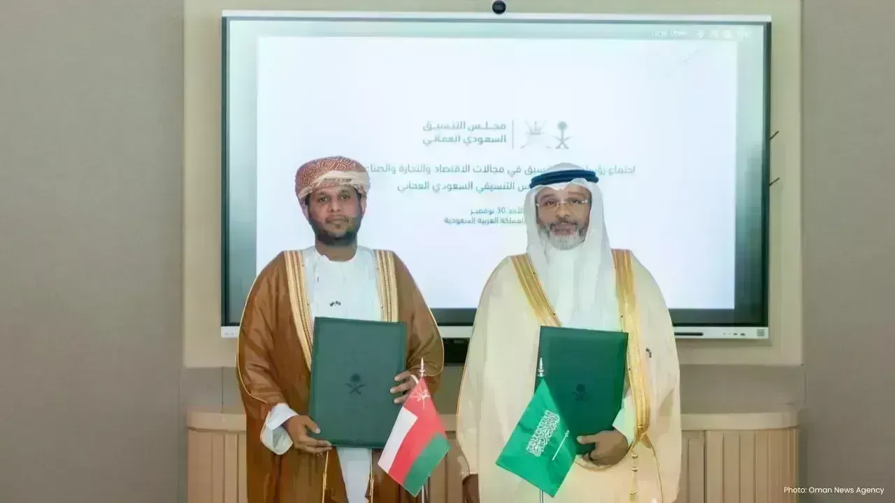 Oman and Saudi Arabia Discuss Trade and Economic Partnership Progress