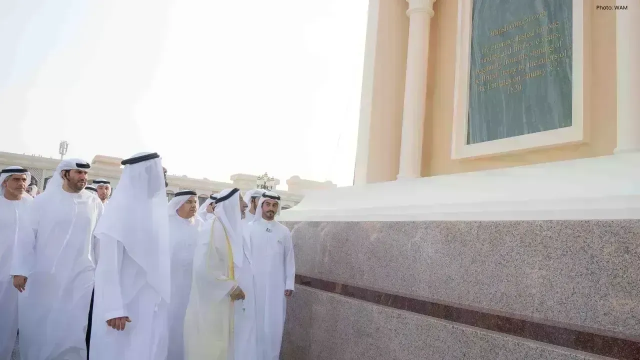 Sheikh Dr. Sultan Bin Mohammed Al Qasimi Inaugurates Independence Square and Mosque