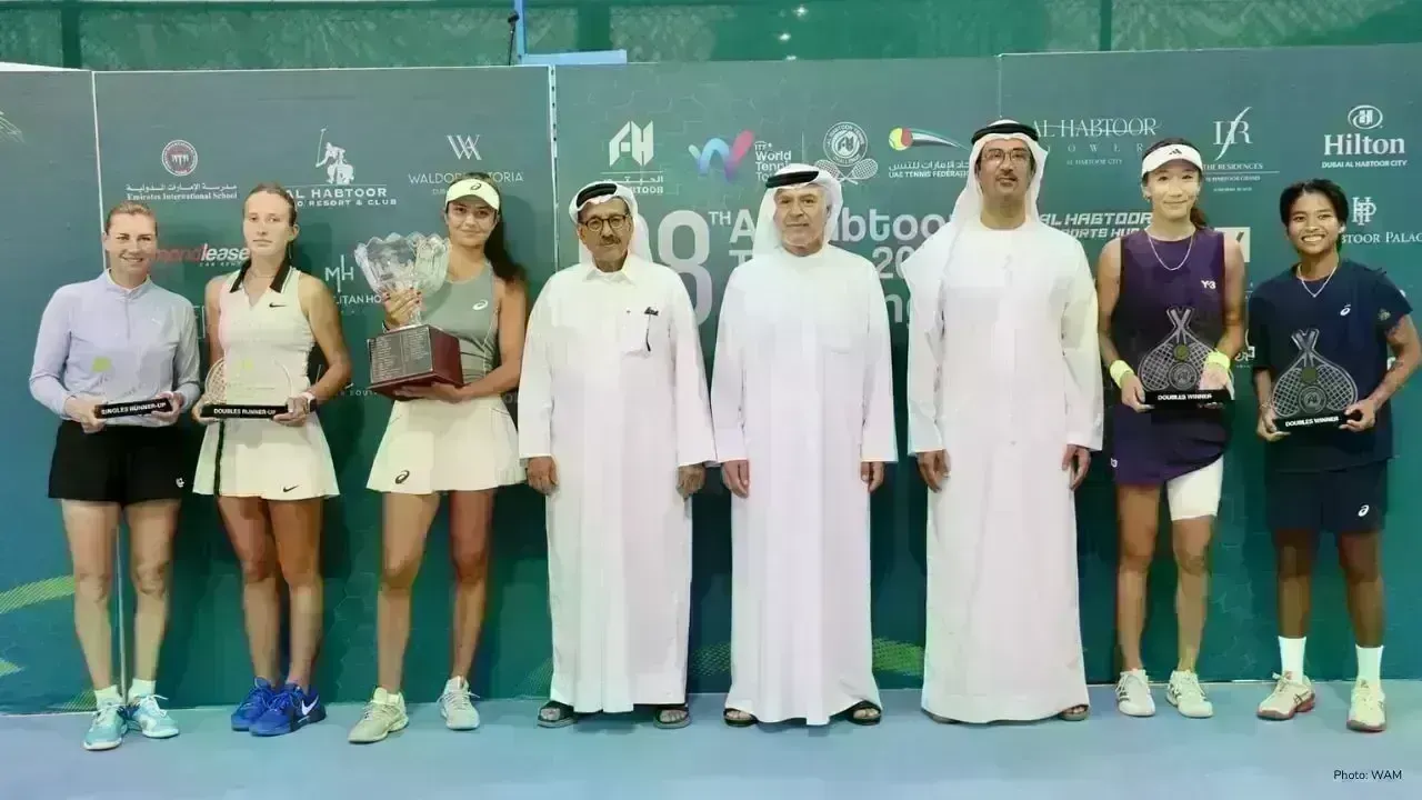 Petra Marcinko Triumphs at Al Habtoor Tennis Challenge in Dubai