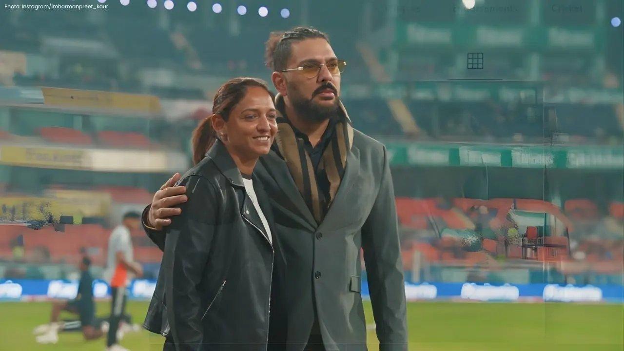 Stands at New Chandigarh Stadium Named After Kaur and Yuvraj
