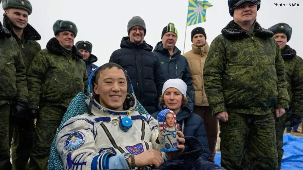 NASA Astronaut Jonny Kim Returns From Space Station With Cosmonauts