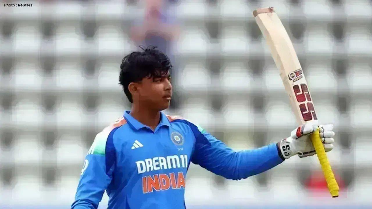 Vaibhav Suryavanshi Scores 56-Ball Century in Under-19 Asia Cup Opener