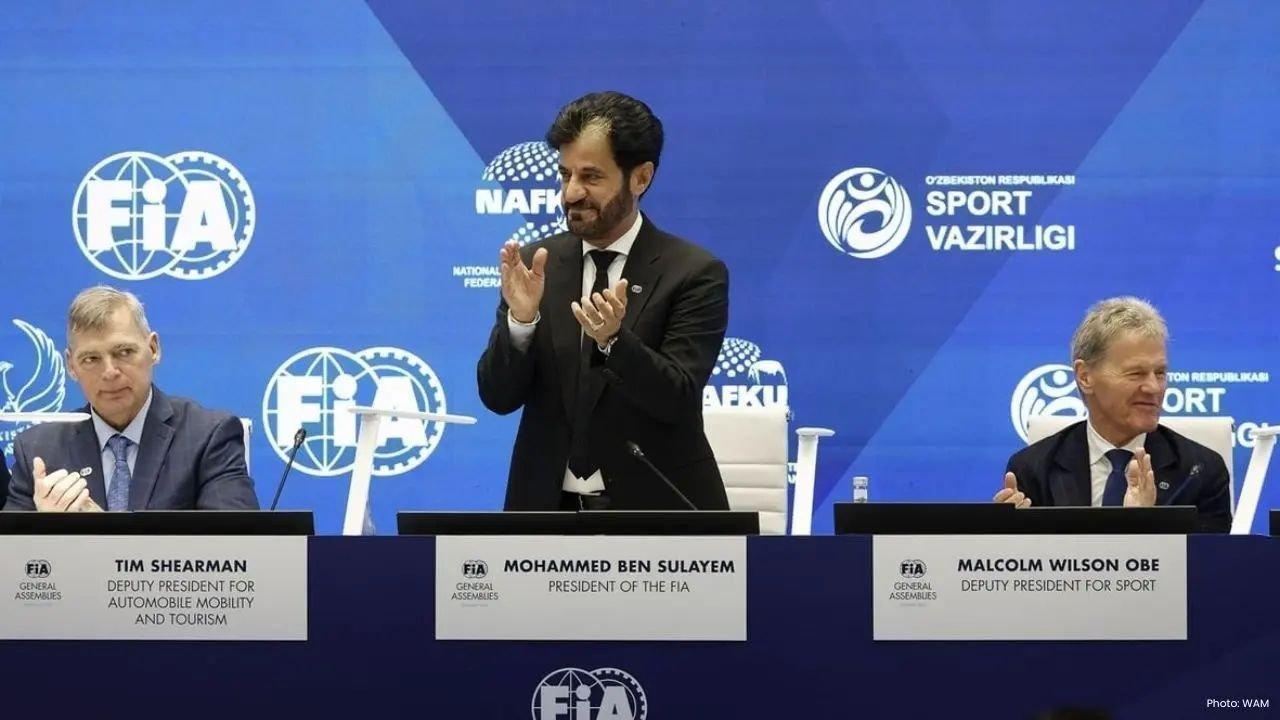 Mohammed Ben Sulayem Secures Unopposed Re-Election as FIA President