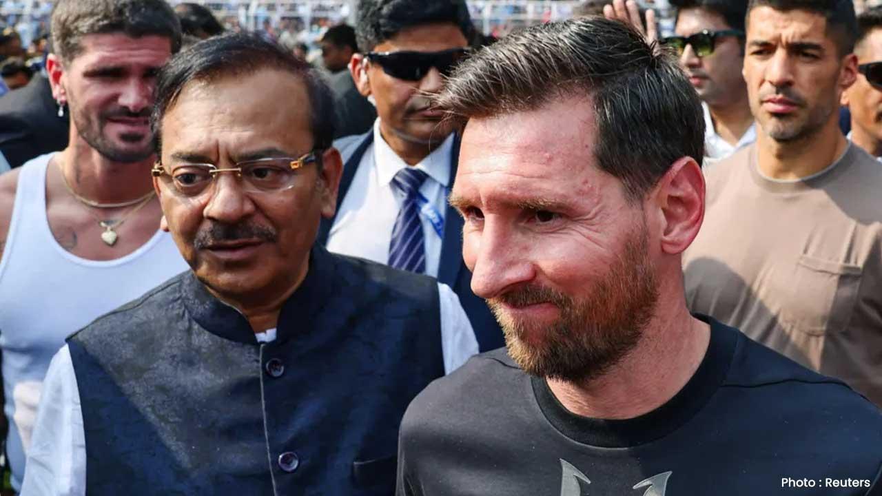 Lionel Messi Tour Chaos in Kolkata Fans Riot at Stadium Event