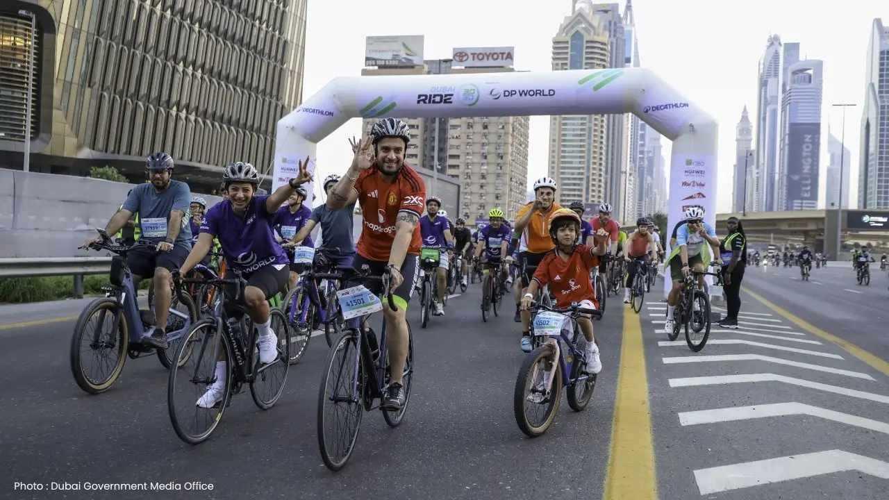 Record 3 Million Join Dubai Fitness Challenge 2025