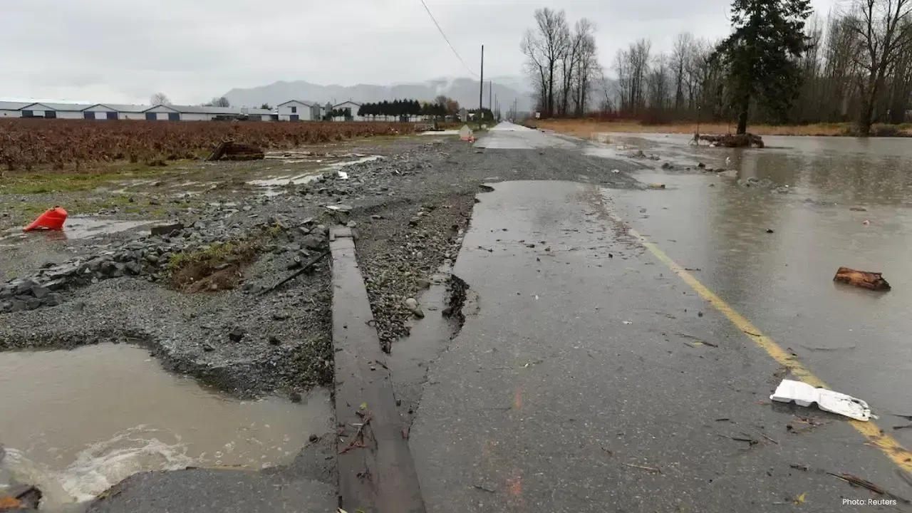 Intense Weather Hits B.C.'s South Coast, Flood Risks Rise and Power Fails
