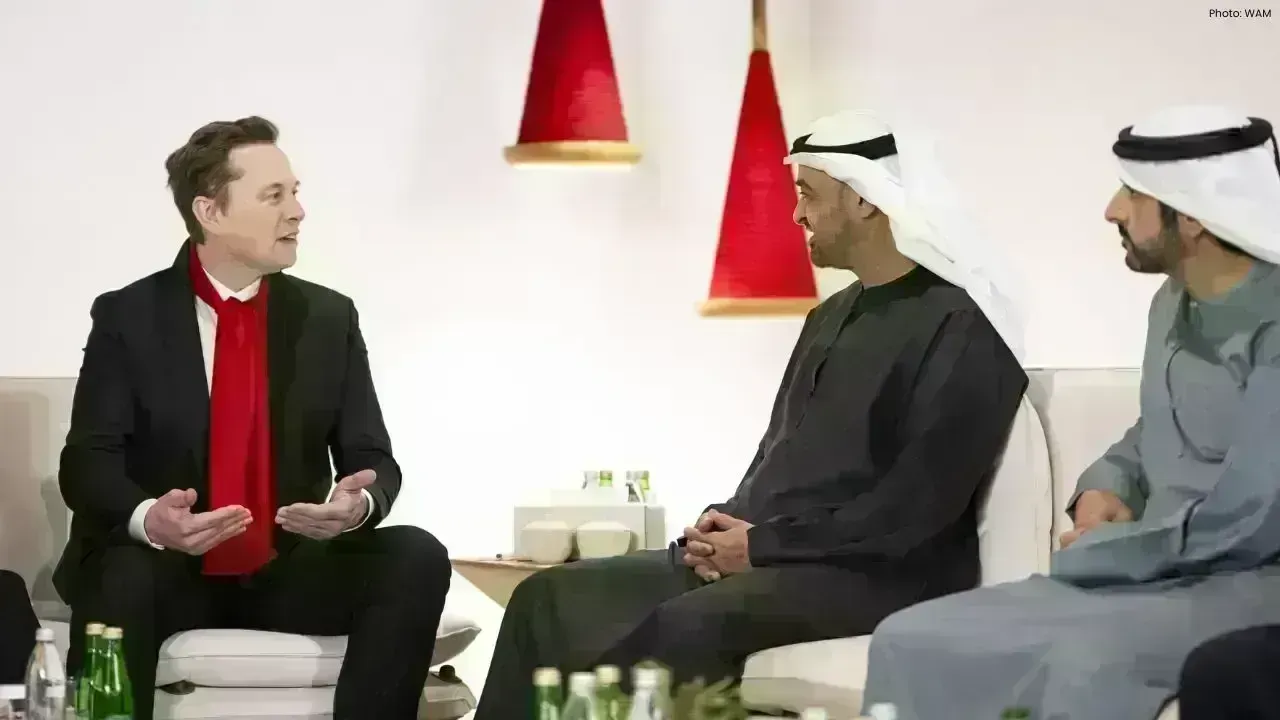 Sheikh Mohamed bin Zayed Engages with Elon Musk on AI Innovations