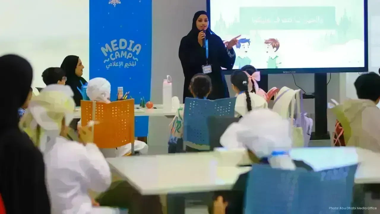 CMA Concludes Inaugural Winter Media Camp in Al Ain