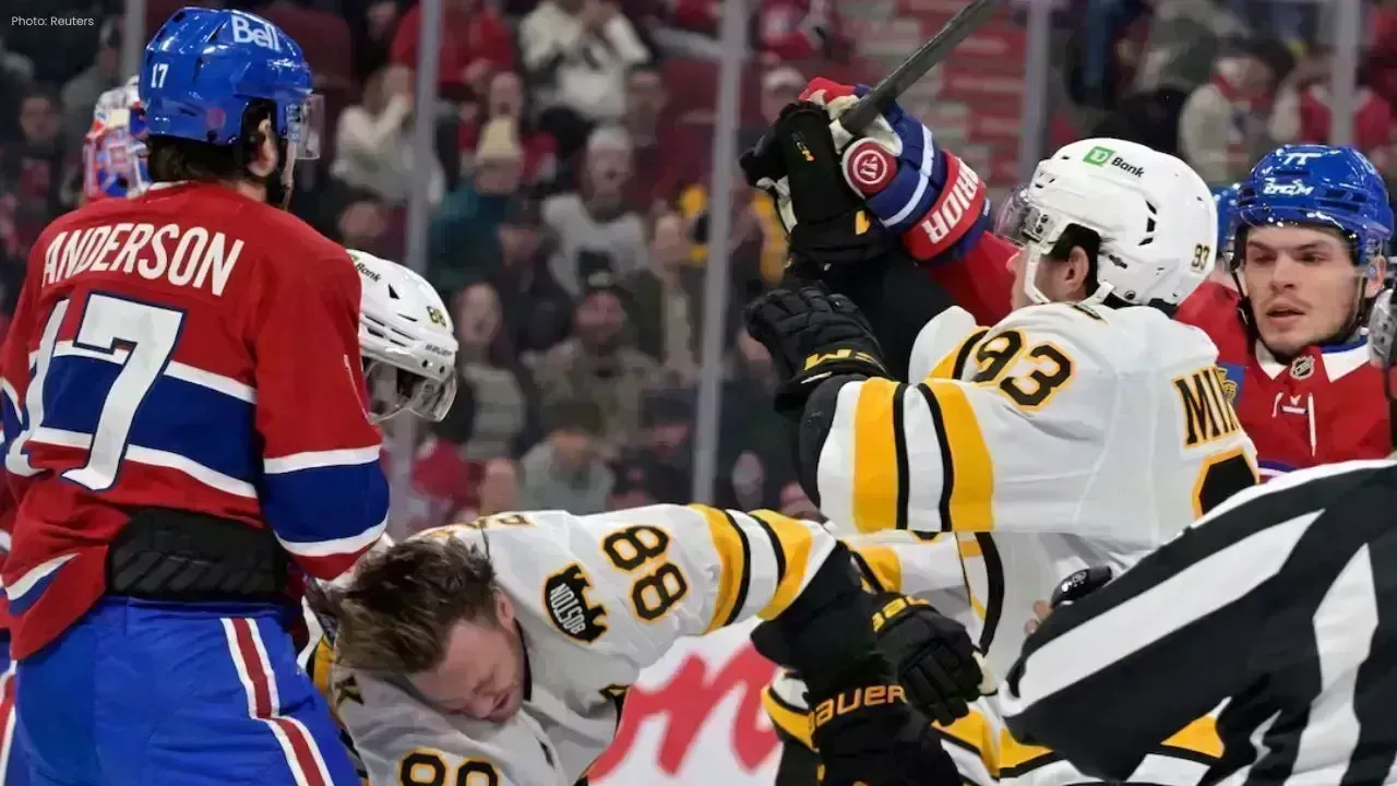Canadiens Take Command with 6-2 Victory Over Bruins in Intense Rivalry