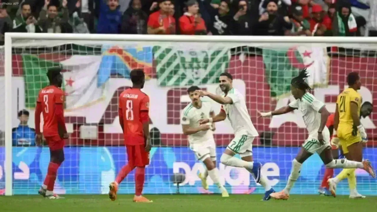 Mahrez shines as Algeria thrash Sudan 3-0 in AFCON opener