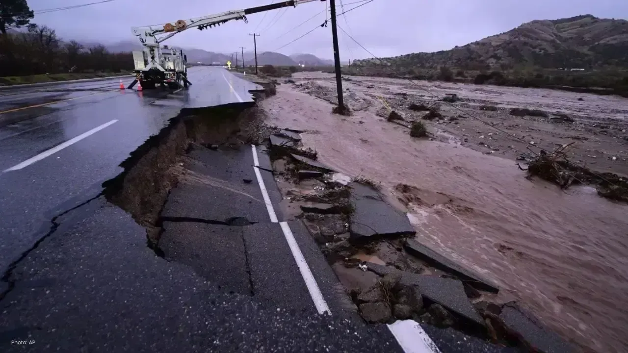 Winter Storm Disrupts Southern California Ahead of Christmas