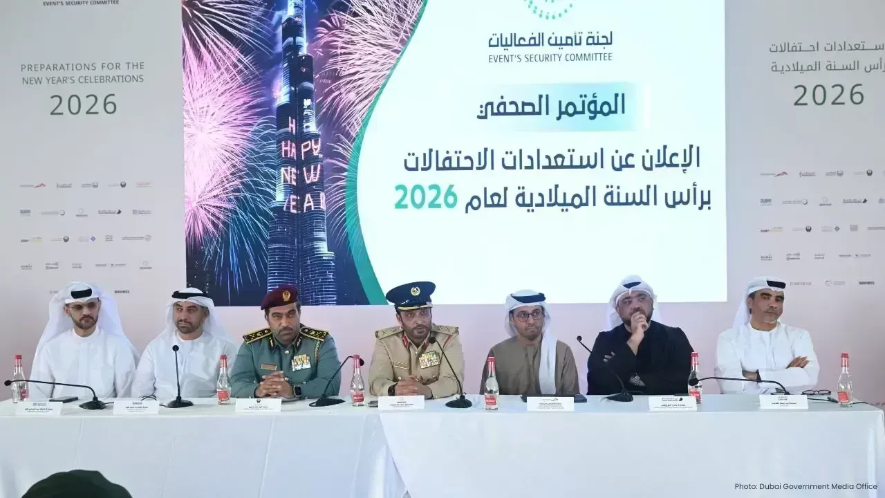 Dubai Completes Major Security Prep for New Year 2026 Celebrations