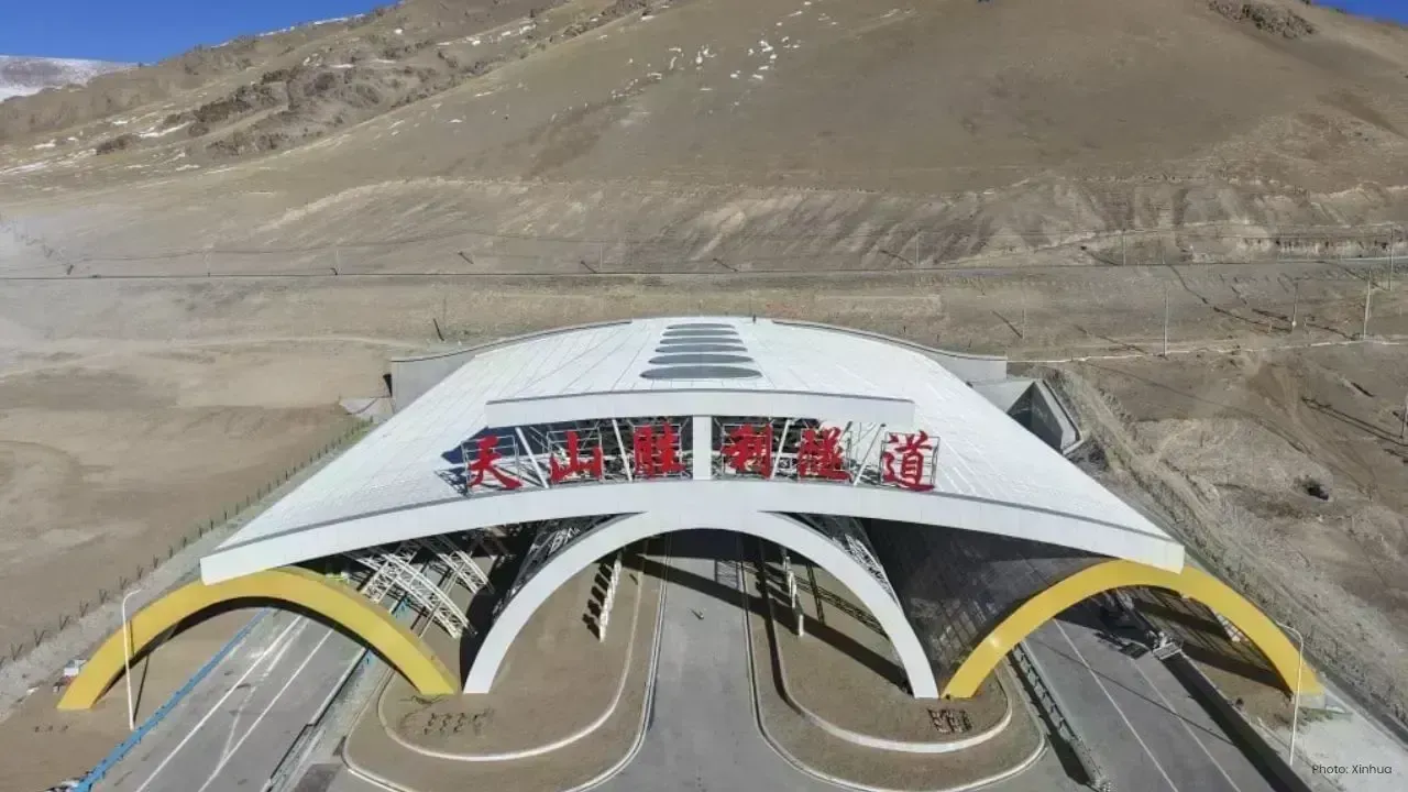Inauguration of the Tianshan Shengli Tunnel Marks a New Era for Xinjiang