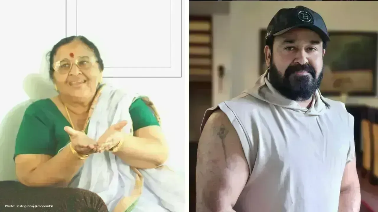 Mohanlal’s Mother Santhakumari Passes Away at 90 in Kochi