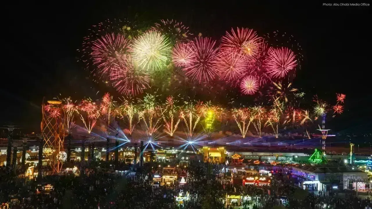 Grand New Year 2026 Celebration at Sheikh Zayed Festival