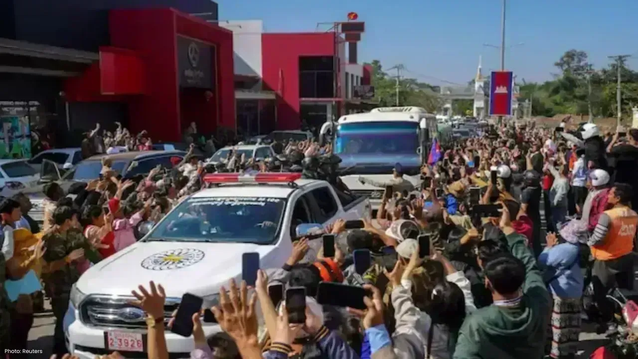 Thailand Releases 18 Cambodian Soldiers After Border Ceasefire