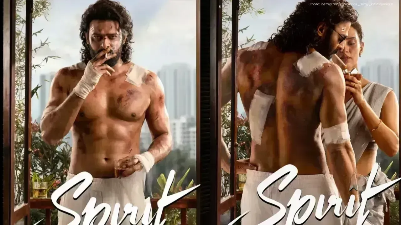 Prabhas and Tripti Dimri’s New Poster for "Spirit" Thrills Fans