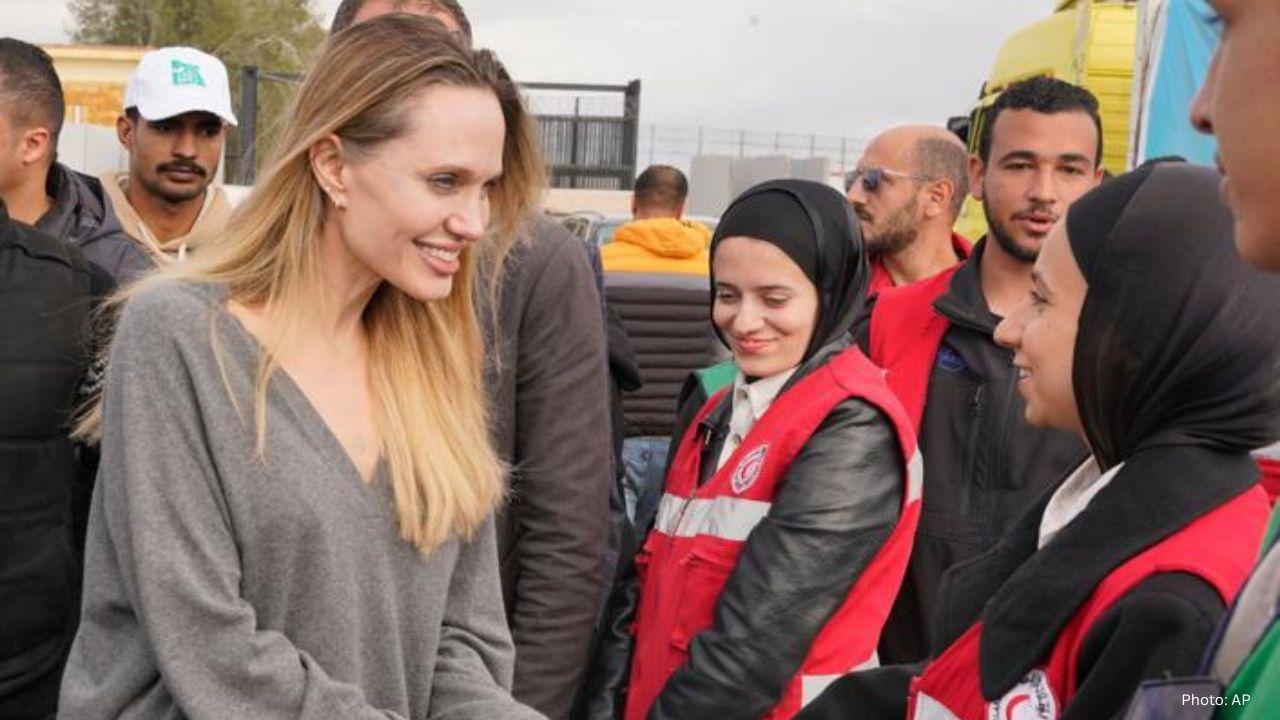 Heartbreaking Gaza Fire Takes Grandmother and Grandson Amid Jolie's Rafah Visit
