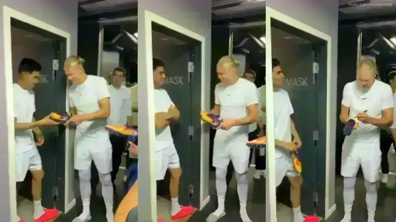 Shubman Gill and Erling Haaland Collaborate at Nike Event, Stirring Global Excitement