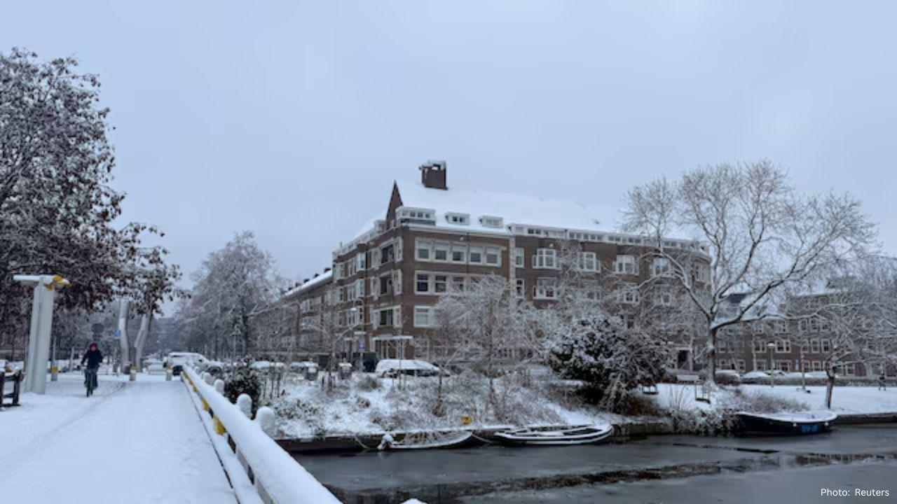 Severe Winter Weather Halts Dutch Rail and Air Travel