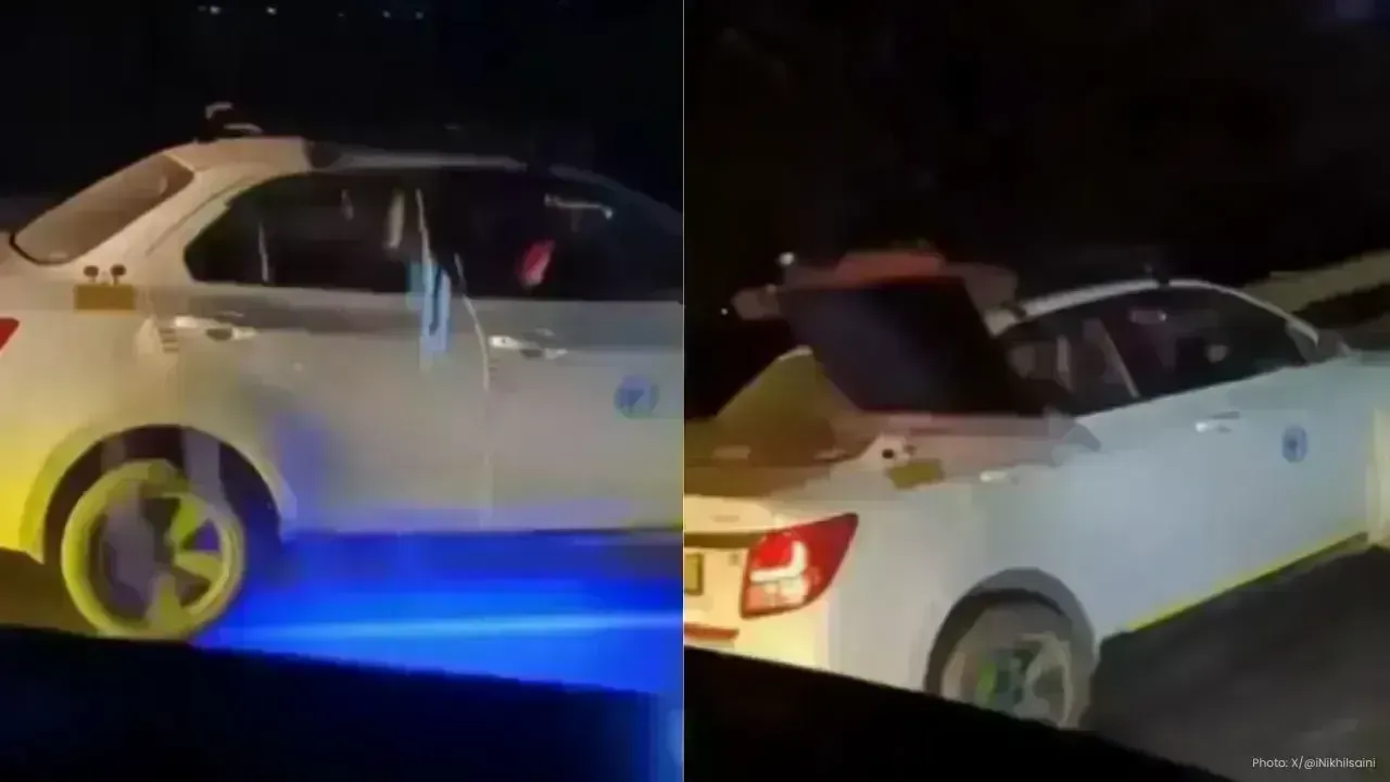 Driver Caught Napping at 100 km/h on Manali Highway