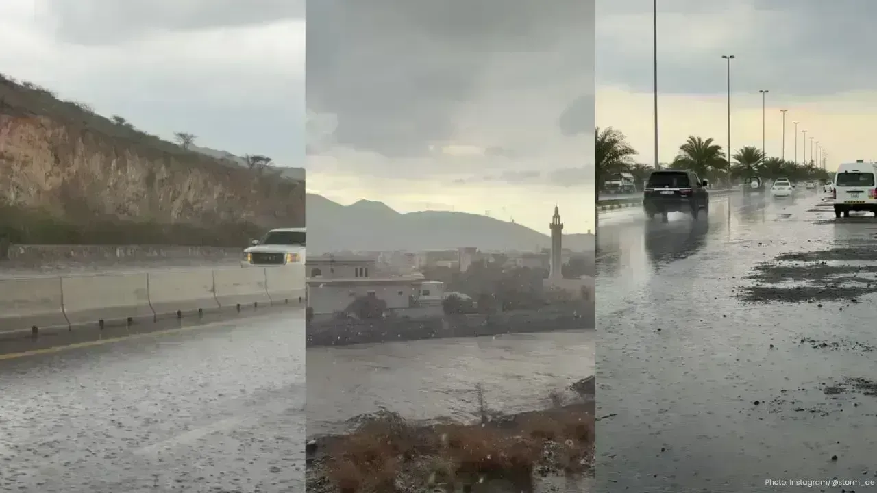 Heavy Showers and Humidity Advisory in the UAE