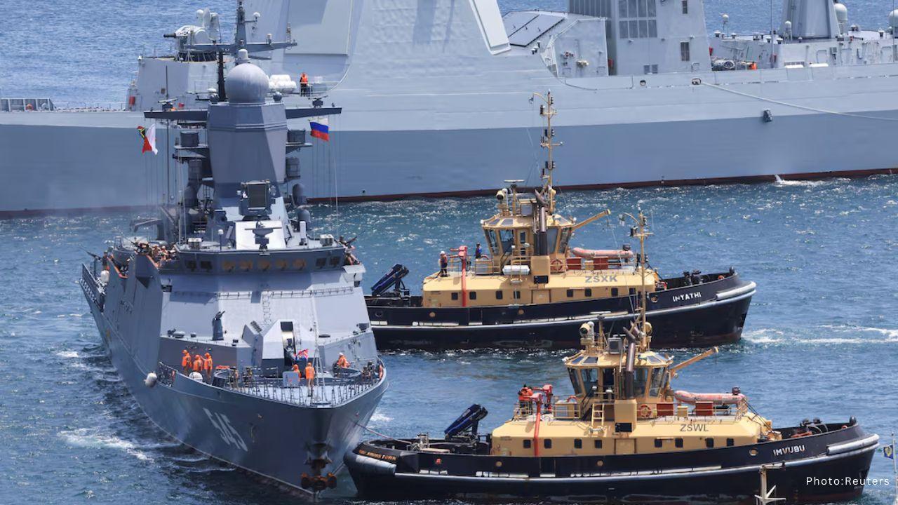 Naval Exercises Featuring China, Russia, and Iran Commence in South African Waters