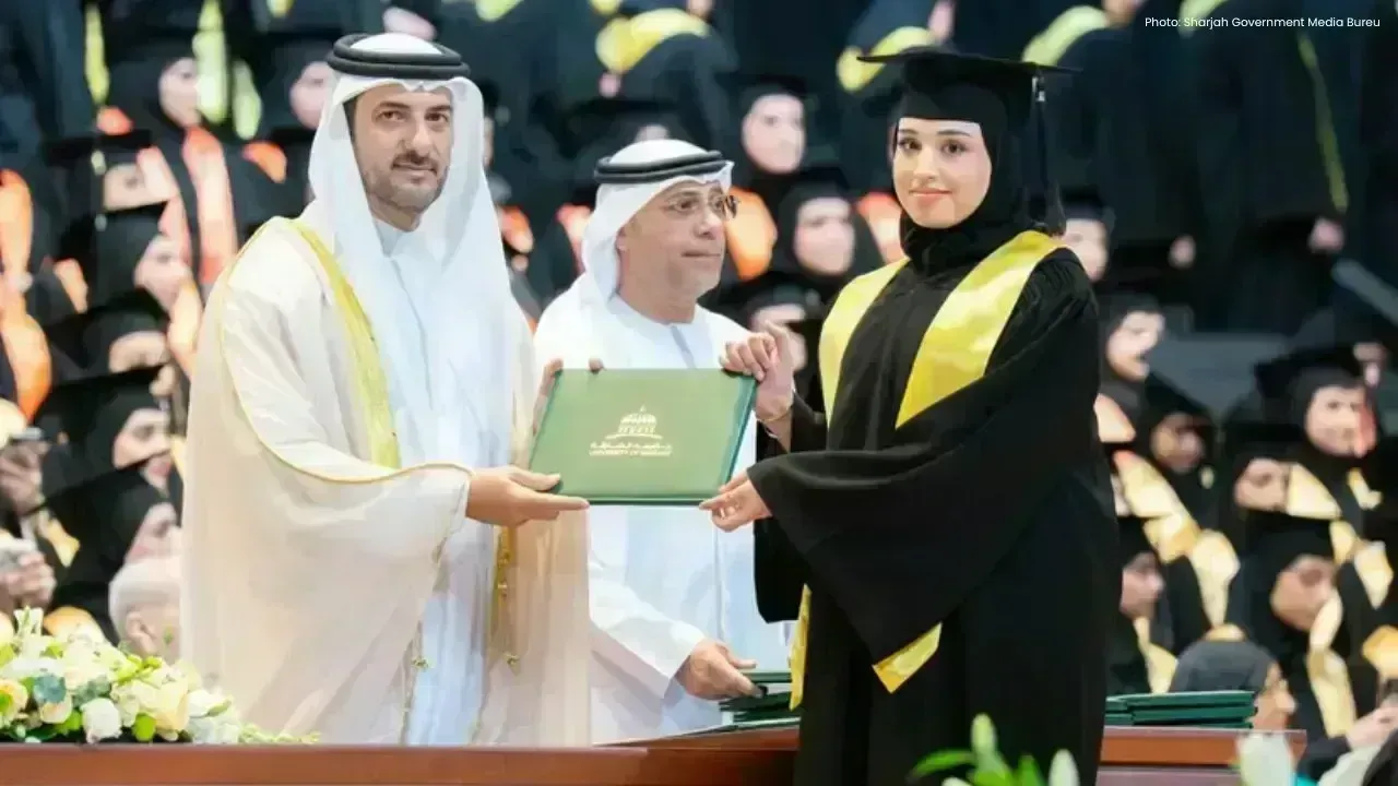 University of Sharjah Honors 664 Women Graduates