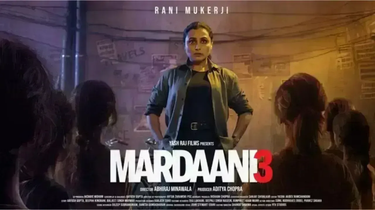 Rani Mukerji’s Mardaani 3 Trailer Unleashes a Dark, Relentless Crime Thriller