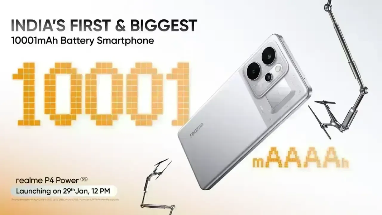 Realme P4 Power Set to Redefine Smartphone Endurance in India