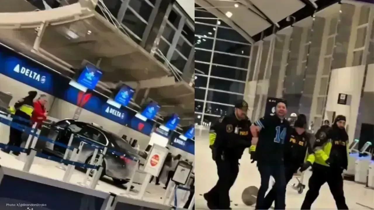 Vehicle Collides with Detroit Airport Terminal, Six Injured