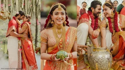 Rashmika Mandanna and Vijay Deverakonda Tie the Knot in Grand Udaipur Wedding