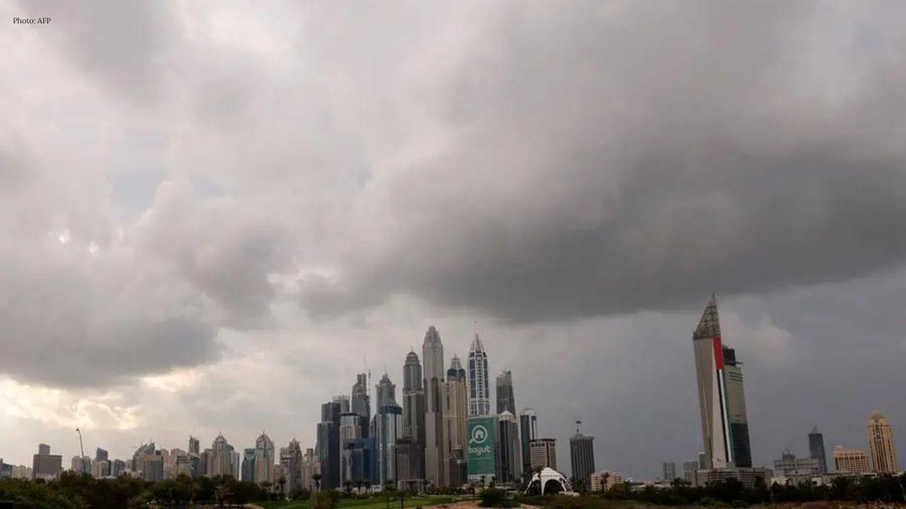 UAE Weather Alert Scattered Rain Clouds and Cooler Temps
