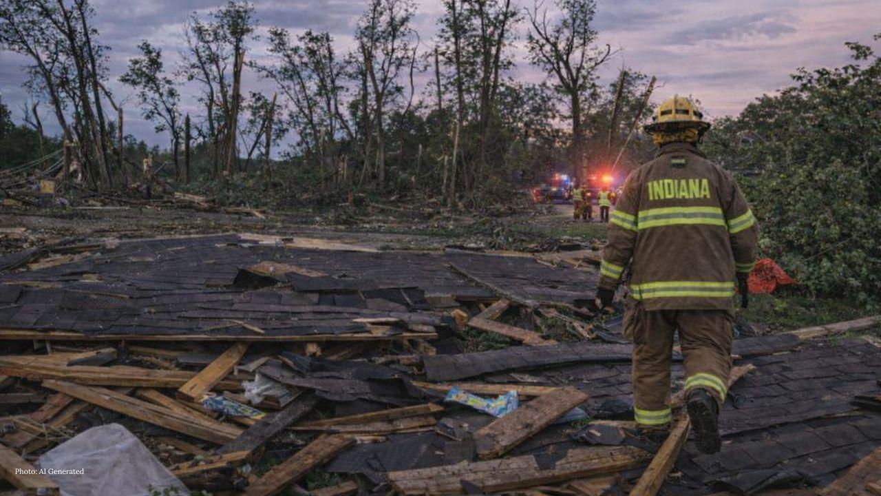 Two Killed as Tornadoes Strike US Midwest Amid Severe Storms
