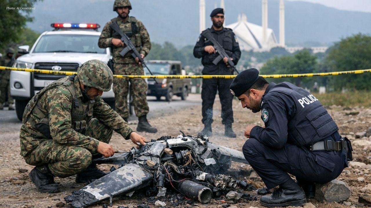 Explosive Drones Intercepted Over Islamabad