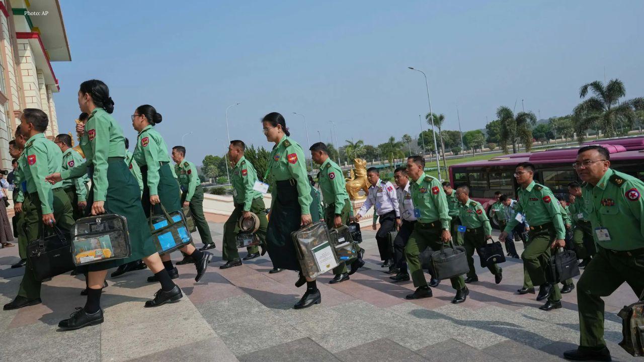 Myanmar Parliament Reopens After Five Years