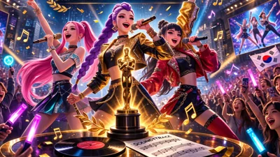 KPop Demon Hunters Wins Oscars, Fans Worldwide