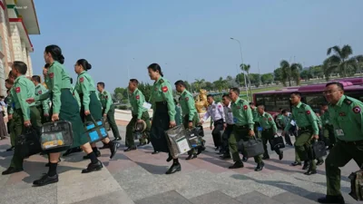 Myanmar Parliament Reopens After Five Years