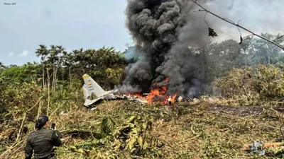 Colombia plane crash kills 66, four missing