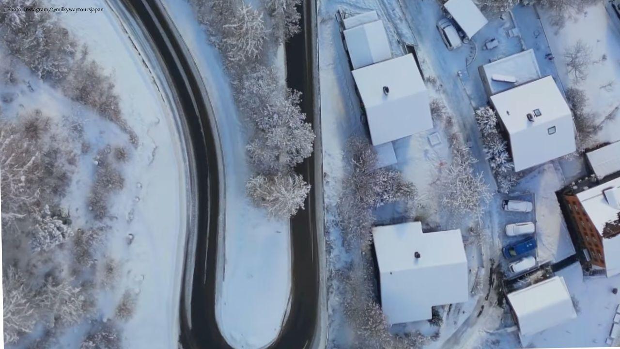 Japan Snow Corridor Opens in Aomori