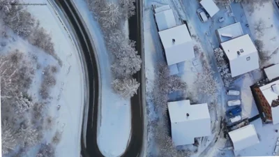 Japan Snow Corridor Opens in Aomori