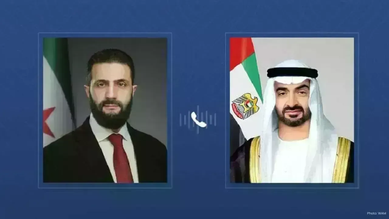 UAE and Syria Leaders Strengthen Bilateral Relations Amid Security Concerns