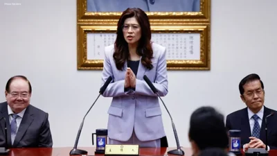 Taiwan Leader Visits China on Peace Mission