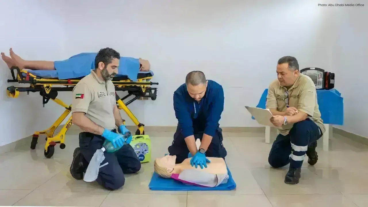 Abu Dhabi's Civil Defence Achieves AHA Stroke Support Certification